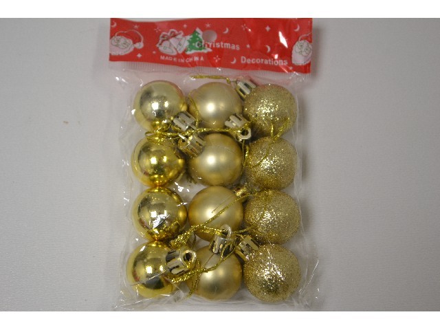 Набор шаров G15 3см 12шт